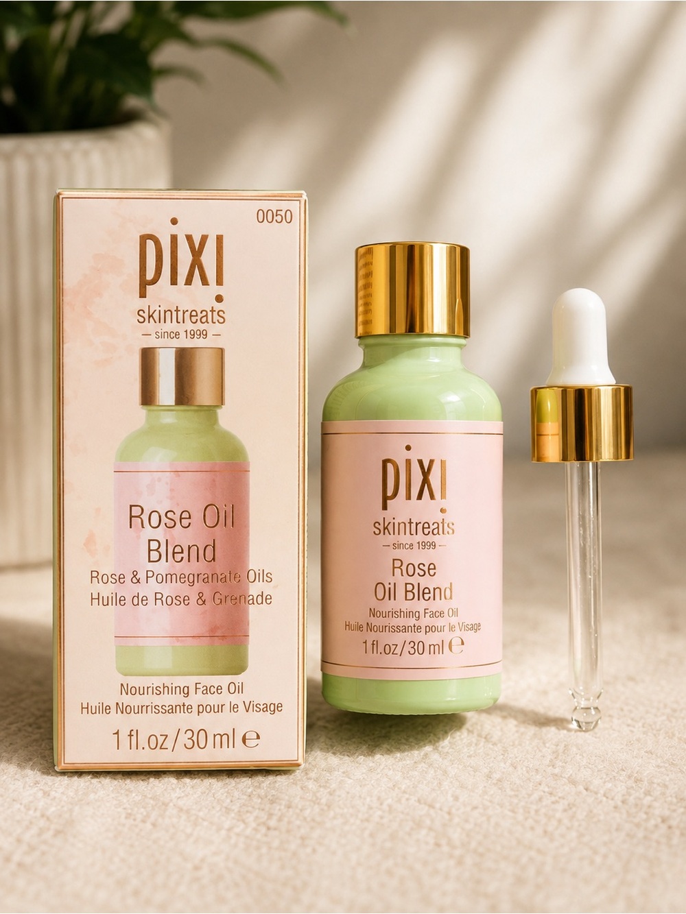NEW Pixi Rose Oil Blend Nourishing Hydrating Face Oil 30ml
